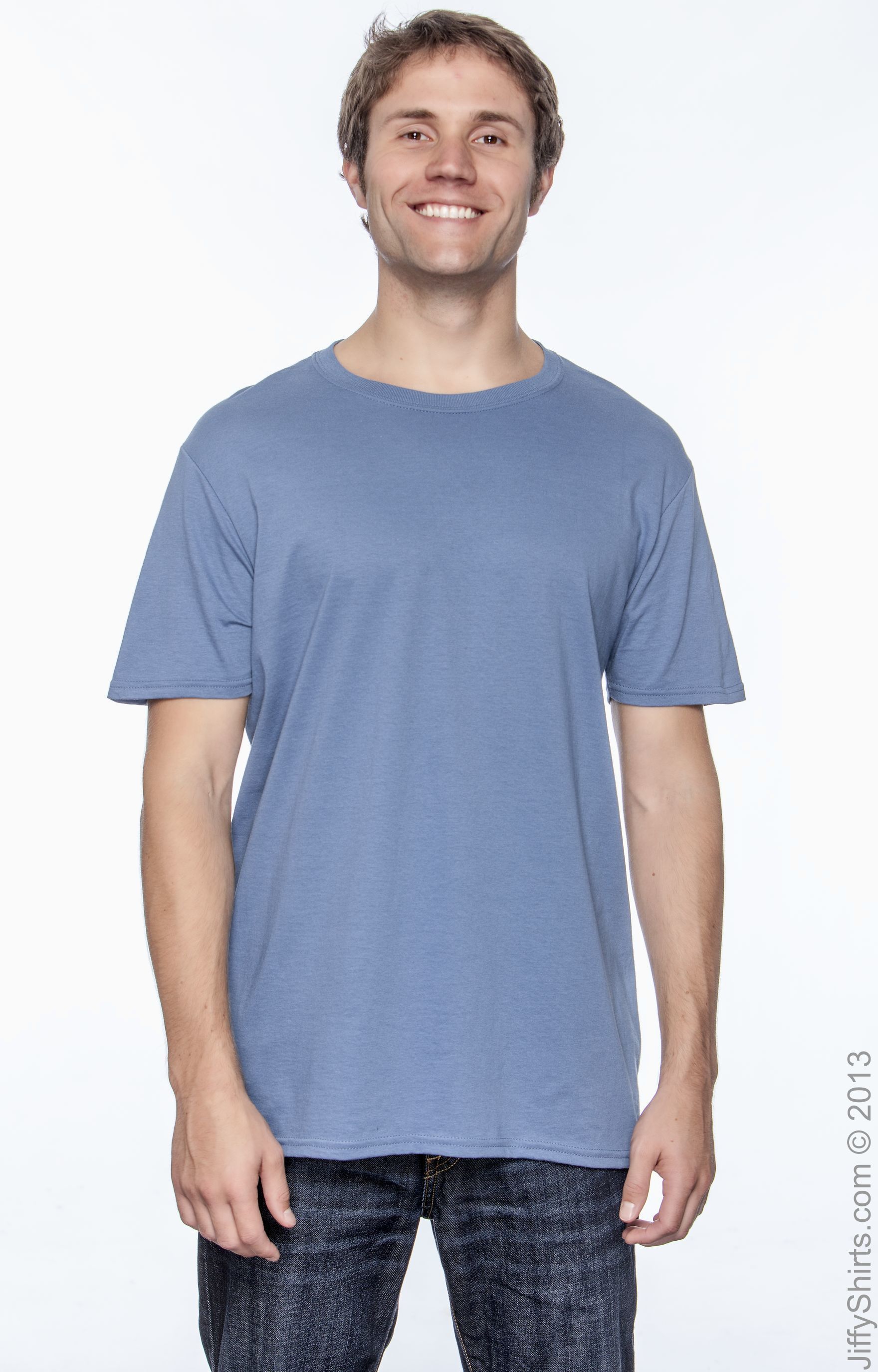 Lake T-shirt S M L 2XL Advice Unisex Blue Gildan 100% Cotton